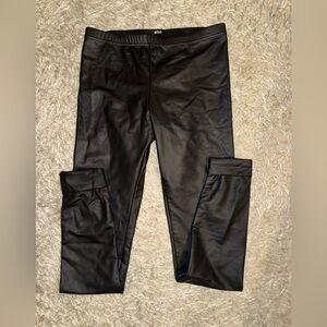 BDG Black Leather Leggings!